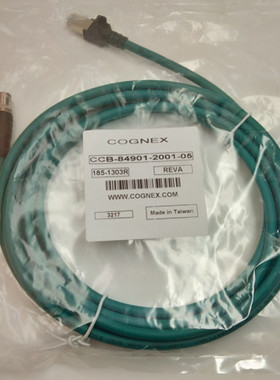 兼容sick得利捷康耐视X型8针ccb-84901-2001-05M12转RJ45工业网线