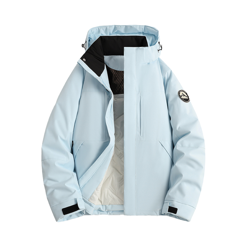 NOTTOMAD 浅汐绿冲锋衣2025新款秋冬三合一防风防水登山服外套男