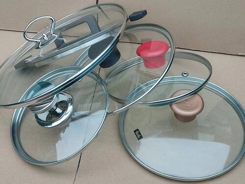 奶锅锅盖汤锅30cm配件玻璃