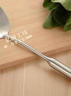 不锈钢锅铲304炒菜加厚一体成型