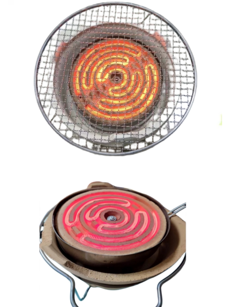 煮茶炉老式电炉加热烧水