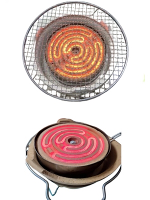 煮茶炉老式电炉加热烧水