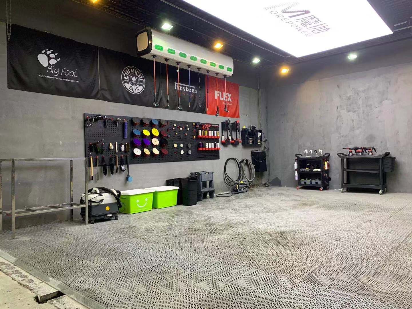 魔抛汽车美容店工具挂板抛光机盘挂版精洗洗车工具挂版收纳包邮