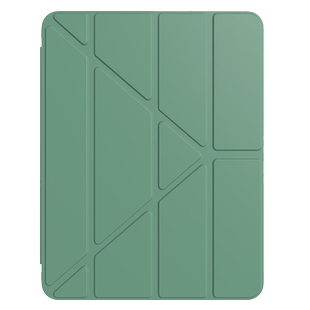 适用2025ipad保护壳ipadair7/6/5新款3+y折11代10/9硅胶第5代A16迷你4软外套ipad11代10.9英寸第五代ipad5/6