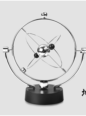 天体混沌摆桌面上橱窗饰品永动仪