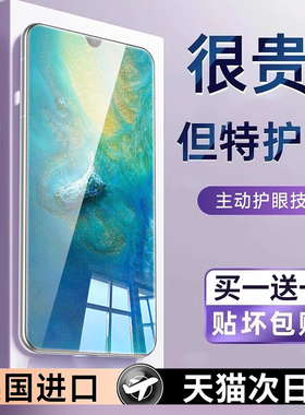 适用华为mate20钢化膜mate20x手机膜屏幕护眼新款EVR-AL00防窥膜EVR-AN00保护m20全屏防爆360度防窥mt20x玻璃