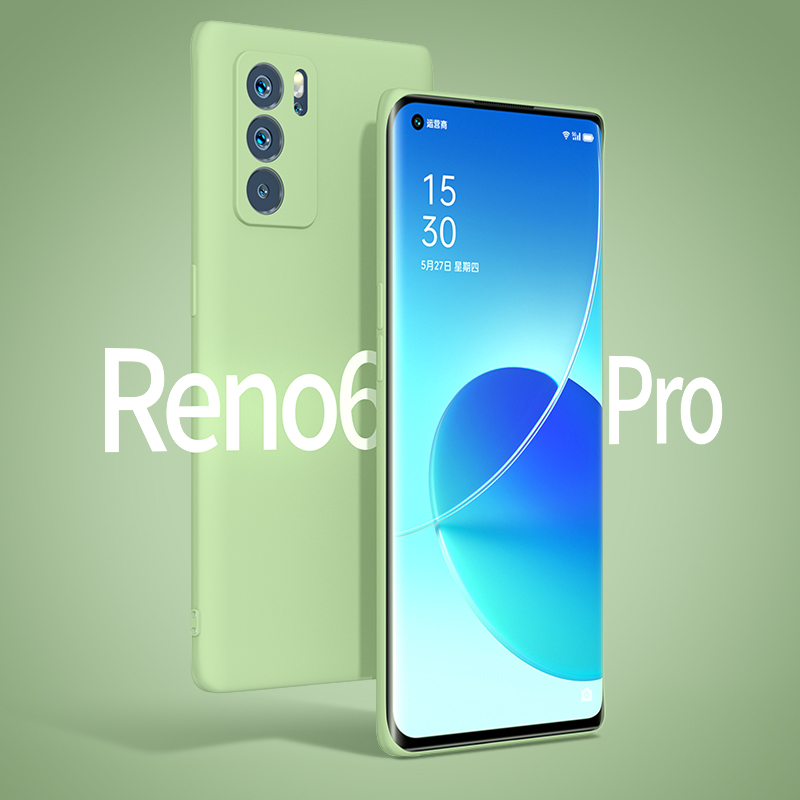 适用opporeno6pro手机壳reon6新款reon6pro+曲面屏oppo高级感男女款por十5g曲屏全包防摔保护套pr0网红高档新 3C数码配件 手机保护套/壳 原图主图