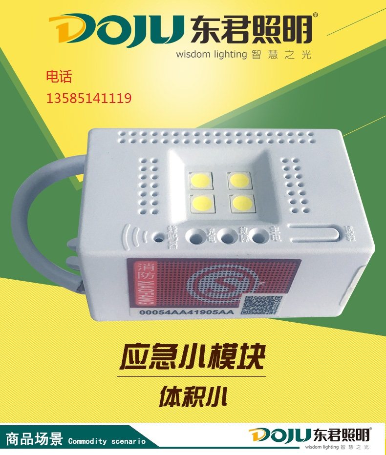 东君3c国标消防照明应急模块图片