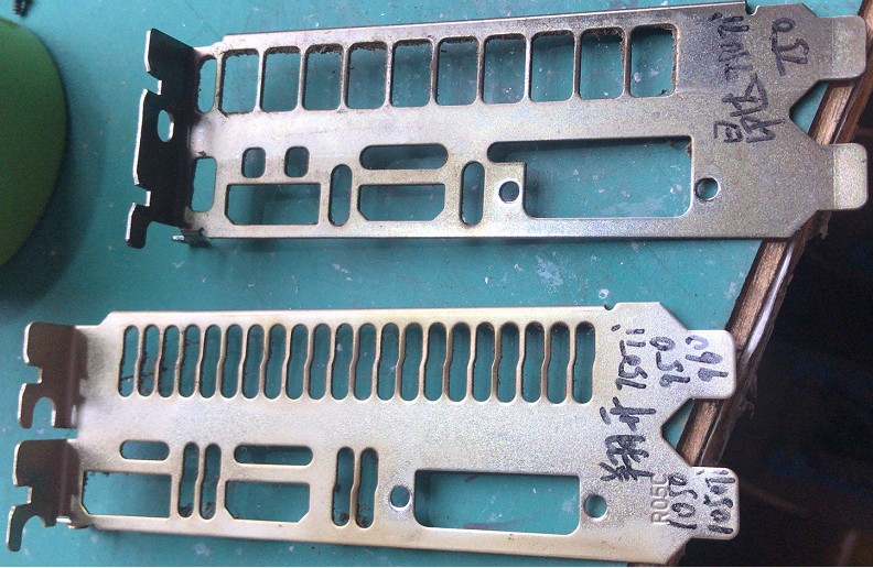 全新定做昂达750 750Ti 显卡挡板档片档条 显卡档板挡片