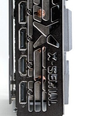 293迪兰RX5600XT 6G X战将 plus 显卡挡板挡片档条卡条档板档片