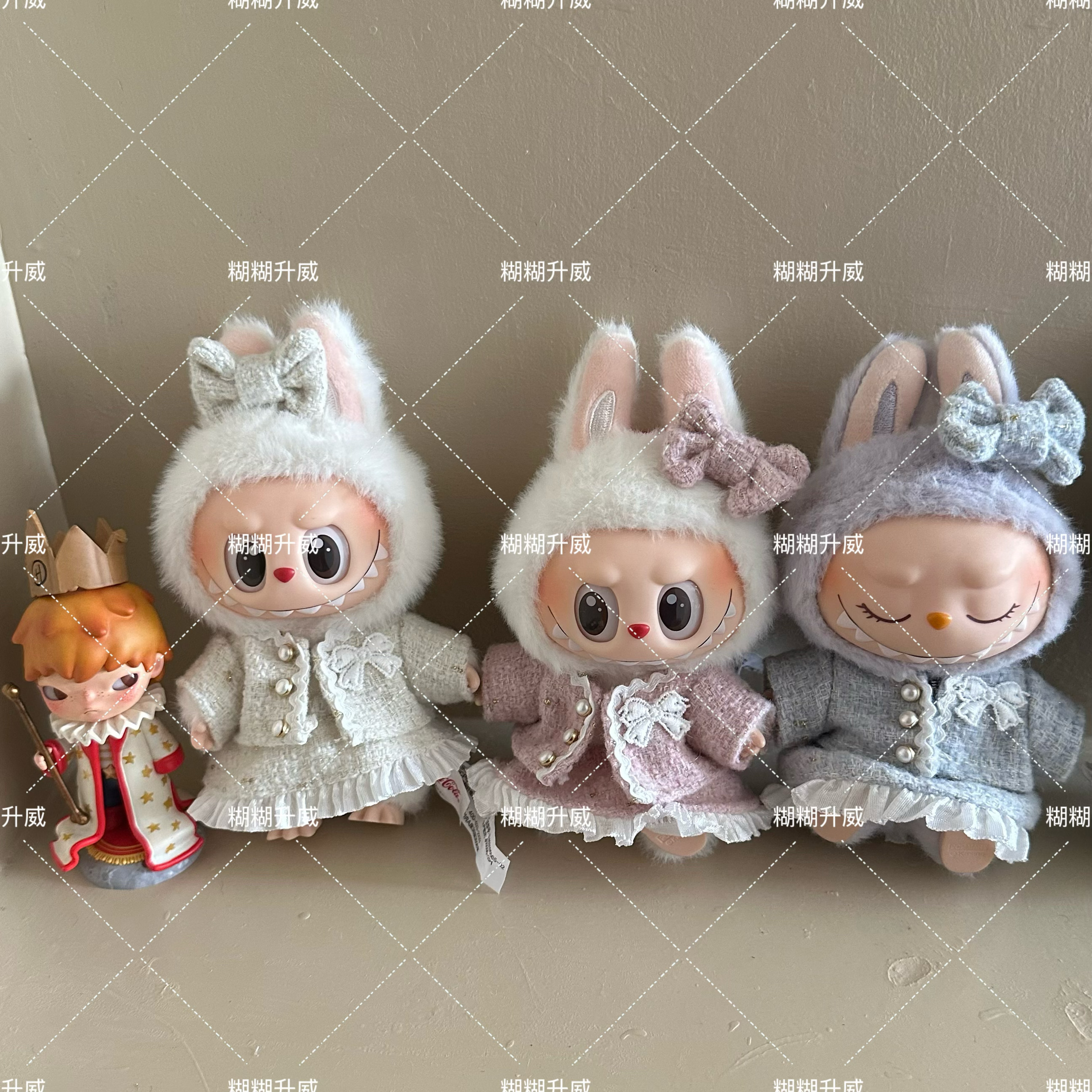 四色小香风直筒裙子上衣三件套