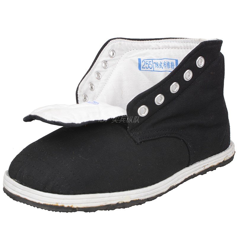 正品3515棉布鞋87高帮冬季男女羊毛毡防滑保暖中老年军棉鞋78布鞋