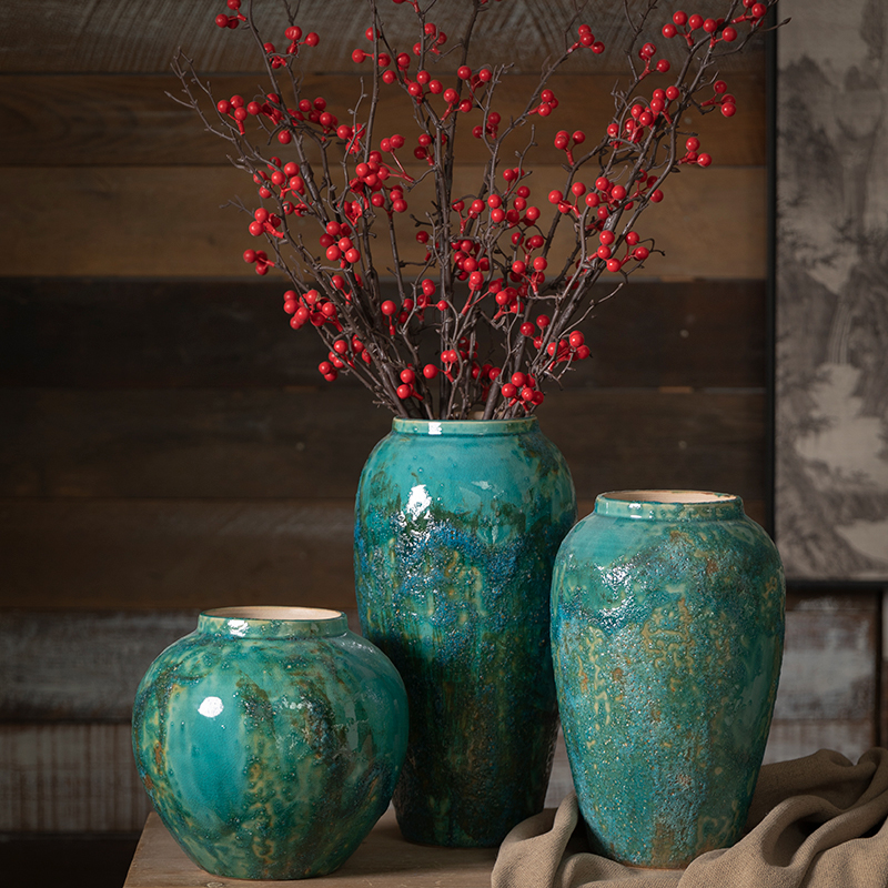 景德镇陶瓷家居餐桌水培客厅花器