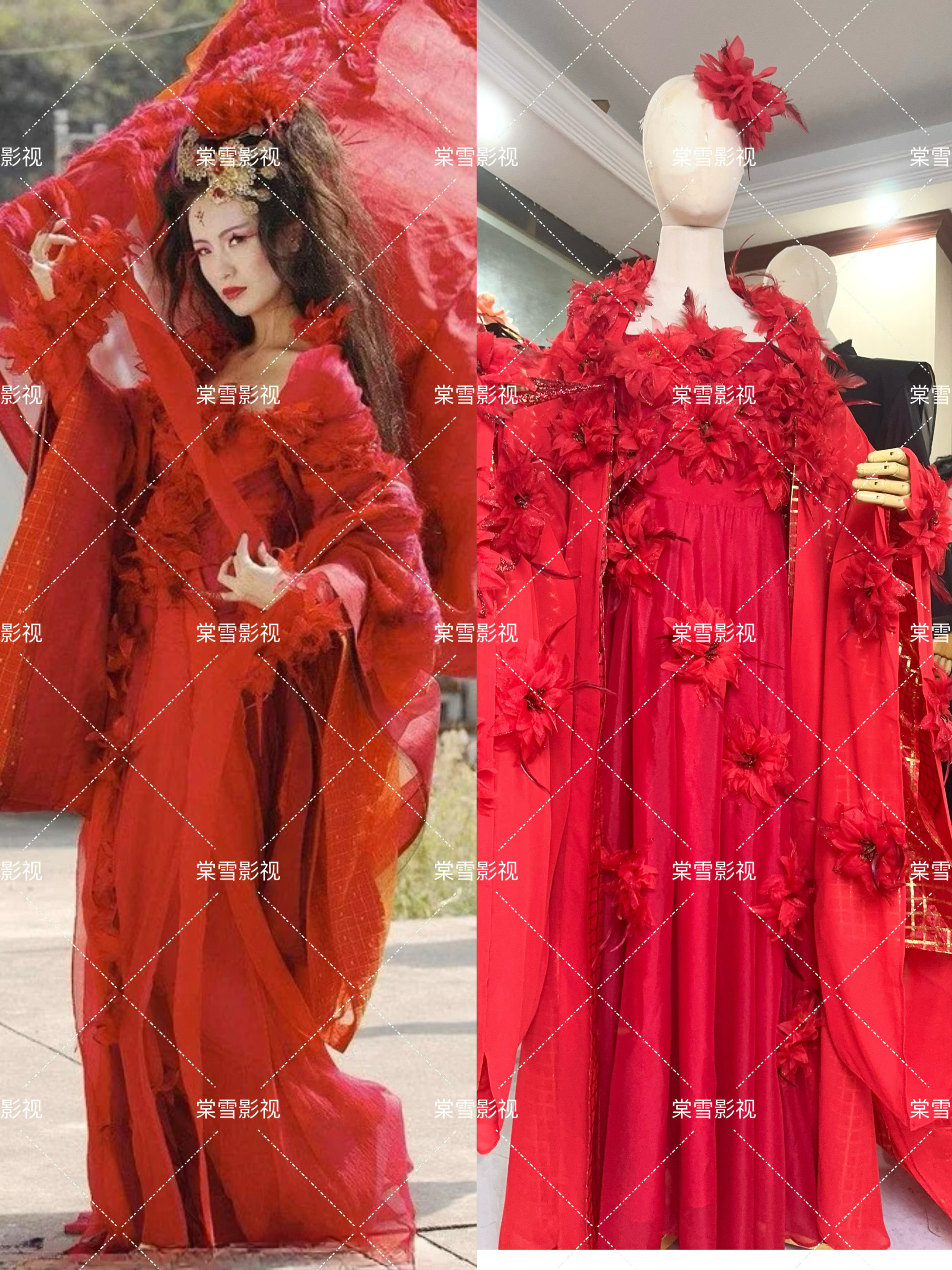 仙剑奇侠传三火鬼王cos影视服同款古装出租出租出租大全套