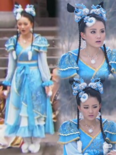 {出租}活佛济公白雪同款影视演出cos服装头饰租赁