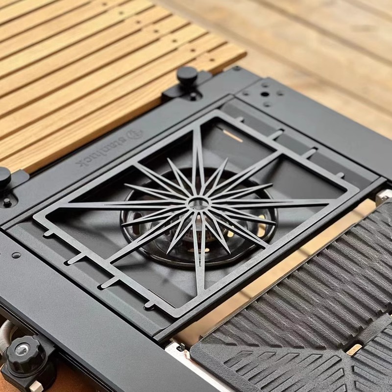 黑化露营装备IGT炉配件适配雪峰