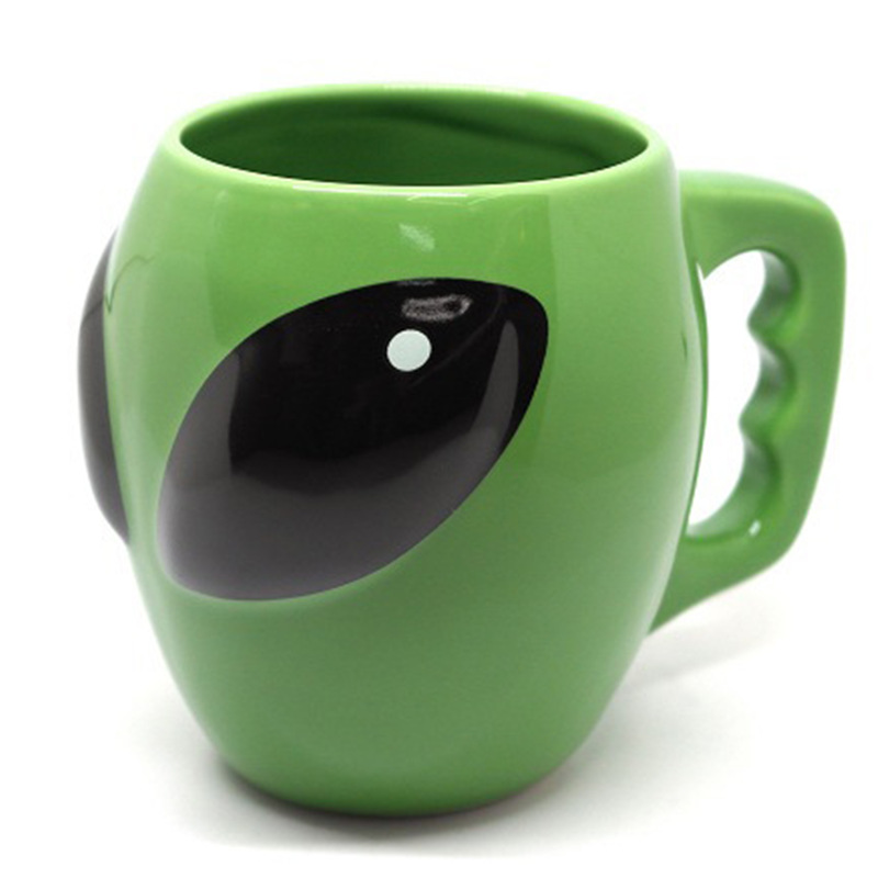 外贸热卖alien酒吧陶瓷马克杯