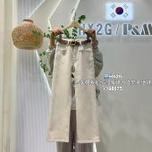 HX2G加绒加厚杏色直筒阔腿裤 子 高腰显瘦拖地牛仔裤 女2025冬季 新款