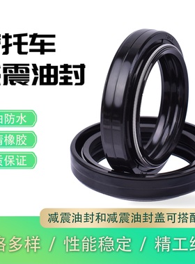 适用铃木GS500  GS750雅马哈XJ650L XS1100摩托车前叉减震器油封