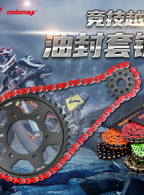 适用川崎KLZ/Z1000异兽Versys1000SE大小齿改装链轮套链油封链条