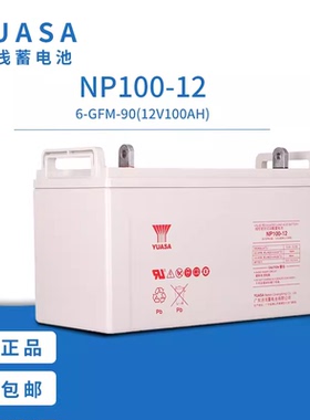 汤浅蓄电池12V100AH铅酸免维护NP100-12直流屏通信电源EPSUPS专用