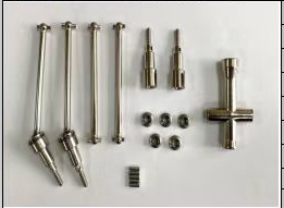 SCY大脚车升级配件遥控车零件四驱高速车玩具金属狗骨漂移车电池