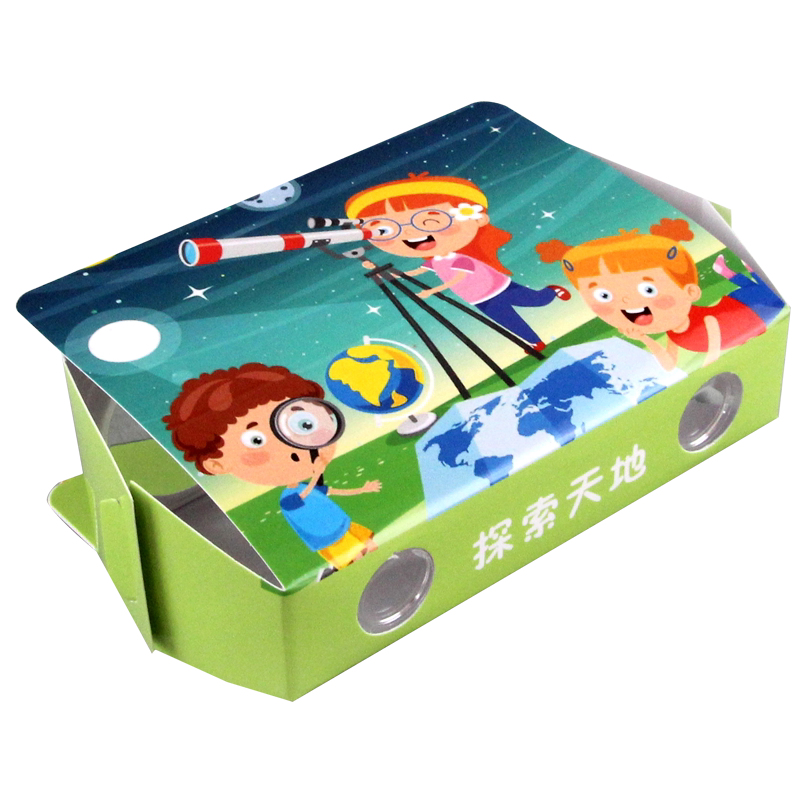 益智玩具拼装望远镜科技小制作