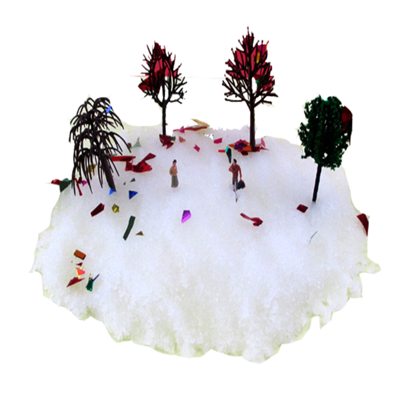 人造雪雪花七彩DIY手工