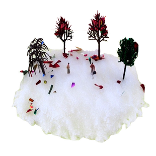 人造七彩雪儿童手工diy科技制作创意科学生实验玩具自制人造雪花