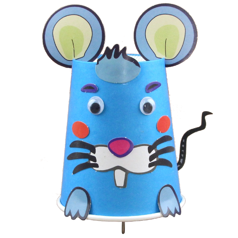 旋转幼儿园材料包玩偶科学小实验