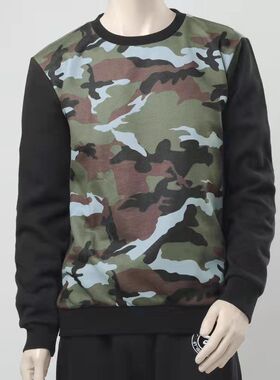 男圆领卫衣原单尾货尾货真品高端捡漏工厂折扣清仓清仓抓绒