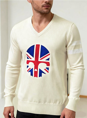 轻奢高端男士捡漏毛衣针织衫羊毛尾货高端原单尾货清仓真品清仓