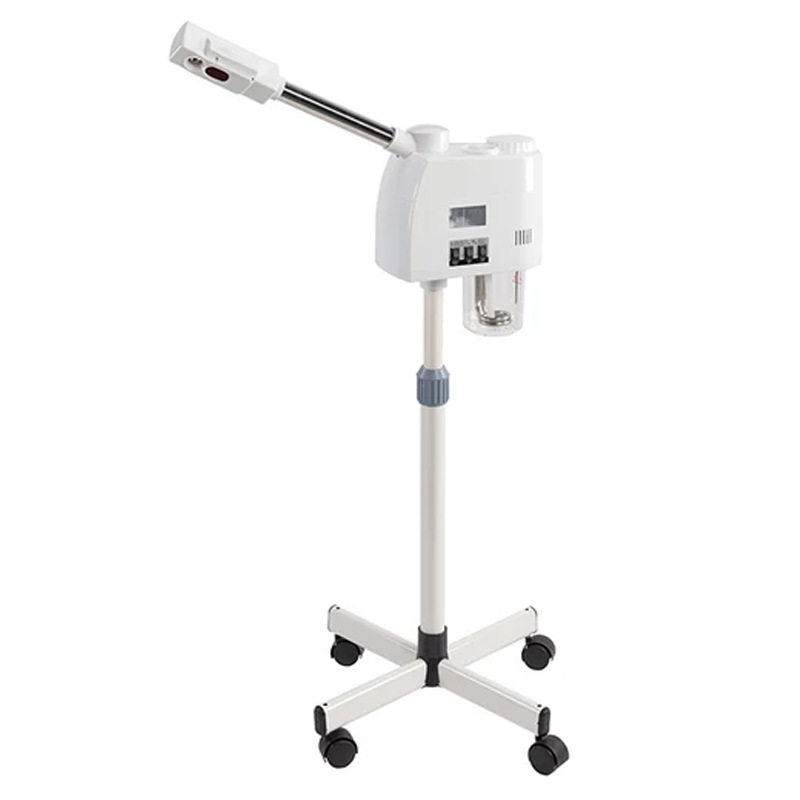 跨境双管补水仪美容喷雾机美容院沙龙蒸脸器冷热可调升降厂家批发