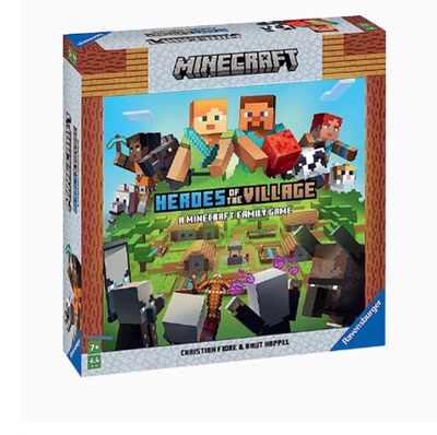 我的世界桌游周边Minecraft 大富翁益智休闲方块火把灯村里的英雄