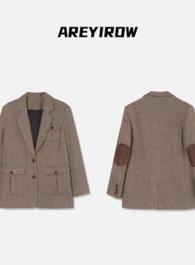 AR | CP轻奢三口袋翻领夹棉西装外套A8J951WT243