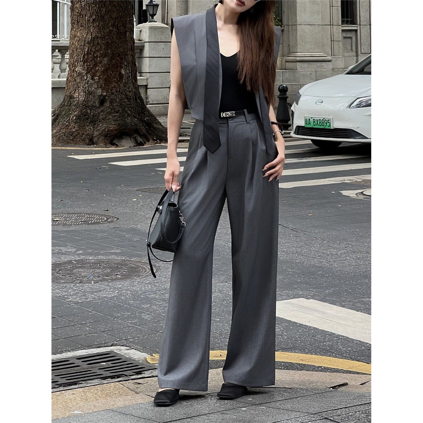 AR | CP轻奢莱赛尔纤维+羊毛垂感直筒裤J8J733CK242,女装/女士精品,休闲裤,淘宝优惠券,粉丝福利购,淘宝优惠卷