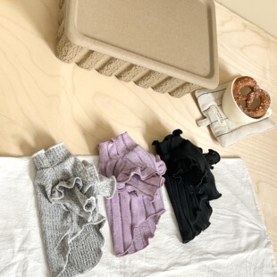 春秋新款 家居服 宠物狗狗猫咪小型犬泰迪比熊衣服高弹宠物打底衫