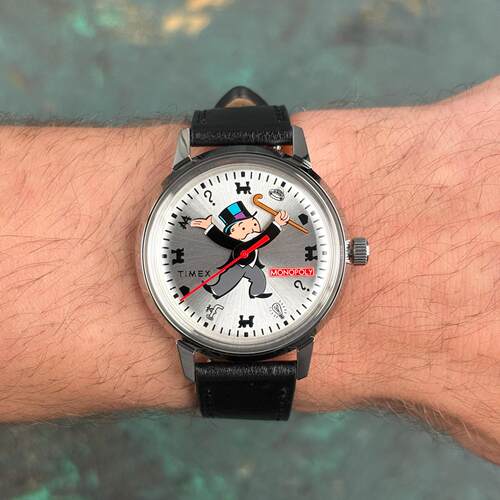 代购Timex X Marlin Monopoly大富豪90周年联名纪念款机械男女表