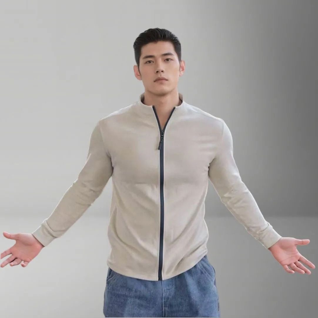 轻量化抓绒衣全拉链跑步夹克立领细绒保暖内胆男内穿长袖外套潮流,男装,夹克,淘宝优惠券,粉丝福利购,淘宝优惠卷