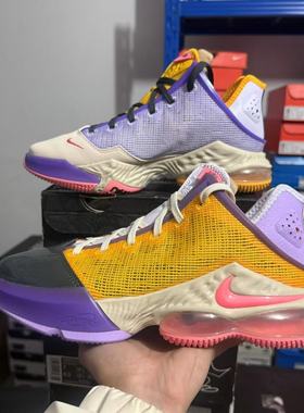 Nike/耐克 LeBron19 詹姆斯19男子实战运动缓震篮球鞋 DO9828-500