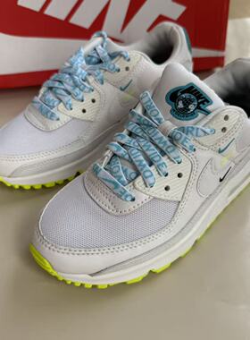 耐克 Nike Air Max 90 Worldwide 女子串标气垫跑步鞋 CK7069-100