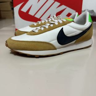 Nike Daybreak女子复古白黄简版高桥盾休闲运动跑鞋CK2351-700
