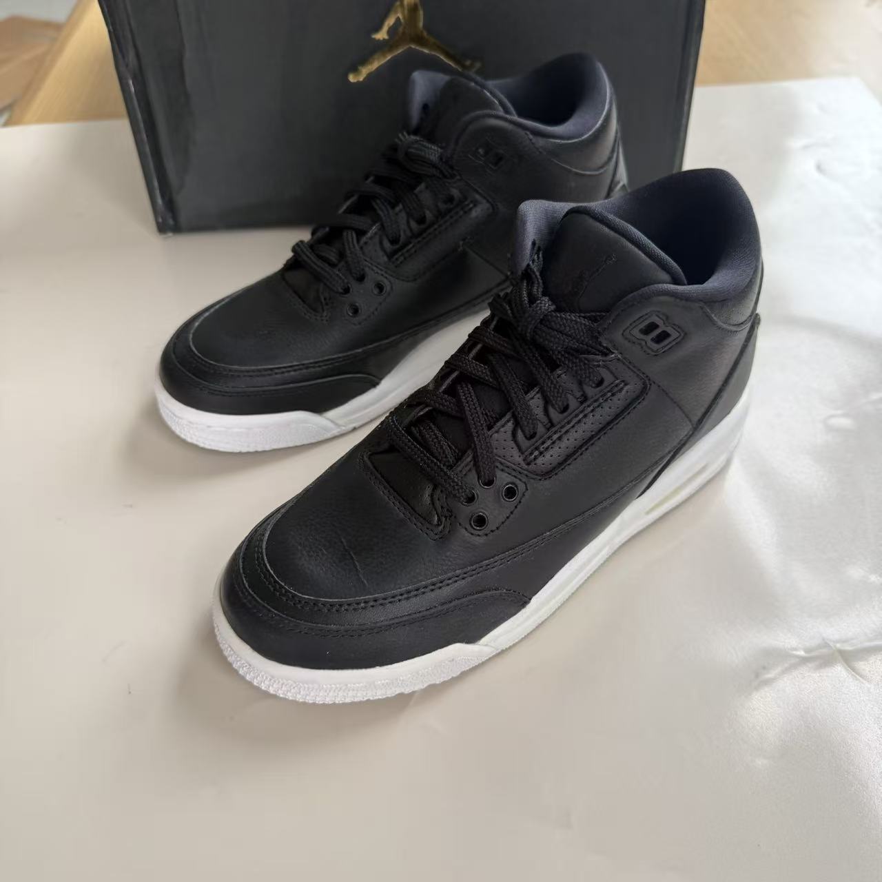 Nike AIR JORDAN 3 RETRO 奥利奥AJ3黑白休闲篮球鞋 398614-020
