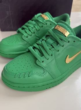 Air Jordan 1绿色女子运动休闲复古舒适百搭低帮篮球鞋FN5032-300