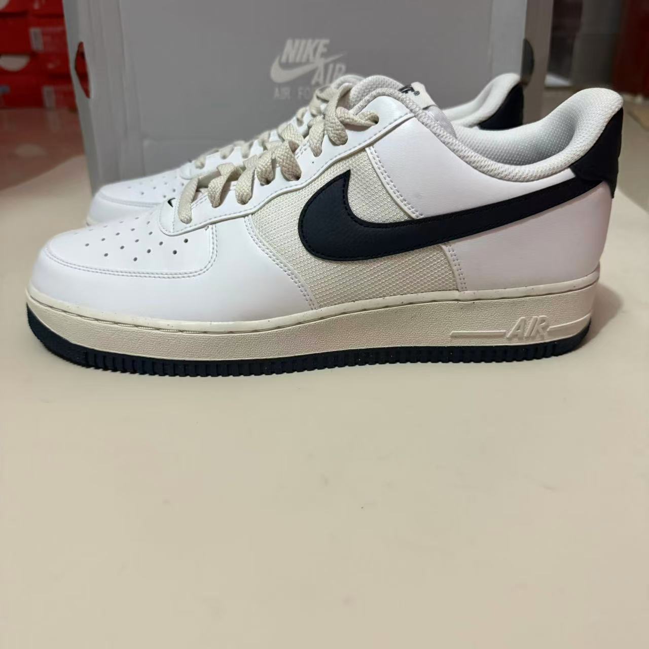 NIKE耐克AirForce1Low空军一号AF1白蓝男子低帮板鞋HF4298-100