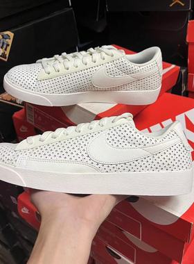 耐克女鞋2018秋季新款低帮耐磨轻便运动白色休闲鞋板鞋AV9374-100
