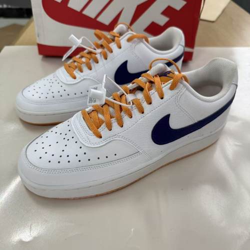 耐克Court Vision Low复古 紫金配色空军一号休闲板鞋 DM1187-103