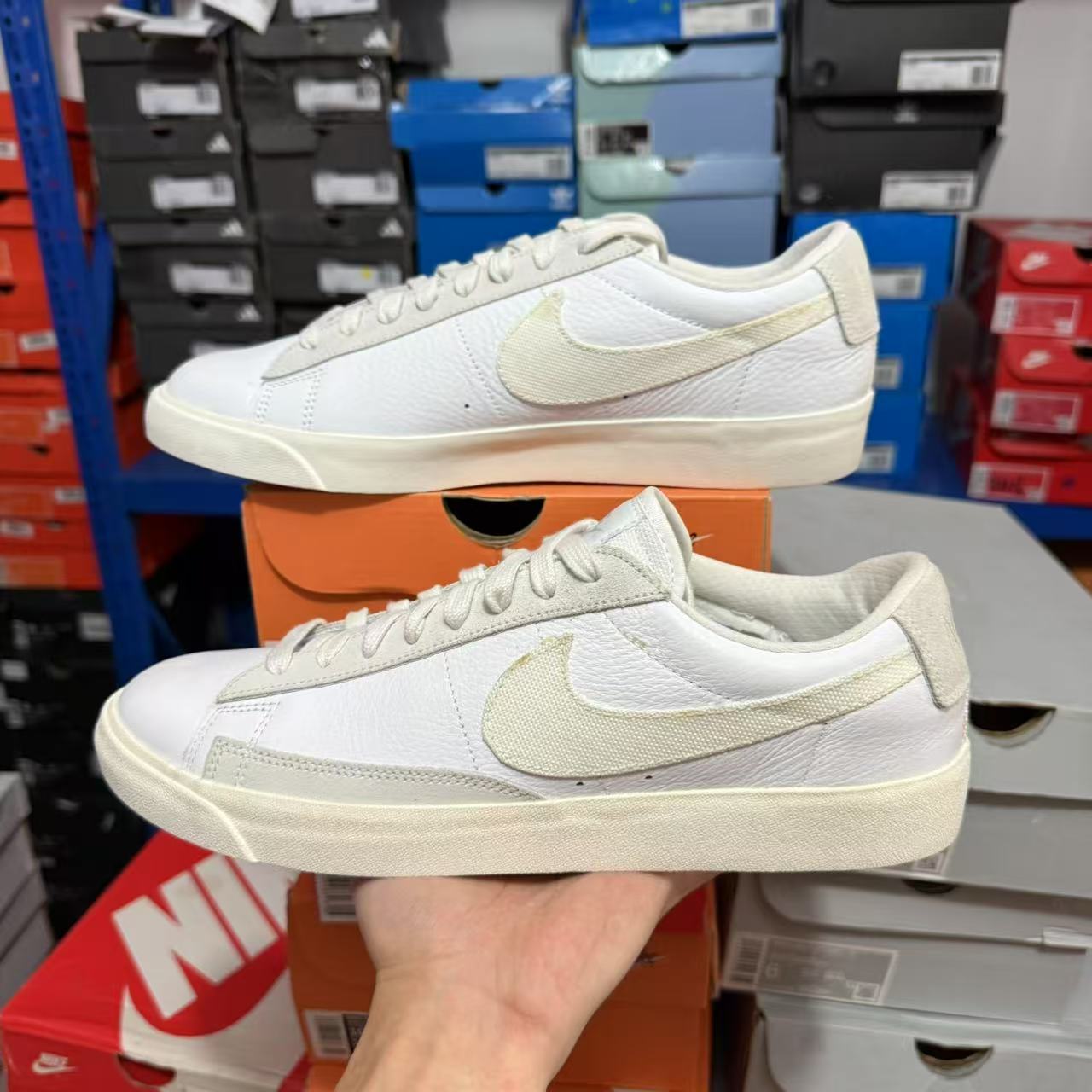 Nike/耐克当季新款BlazerLow男女低帮运动休闲板鞋CW7585-100