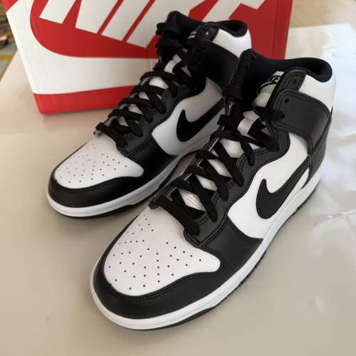 Nike耐克男鞋 Dunk High Retro 白蓝复古高帮休闲板鞋 DD1399-105