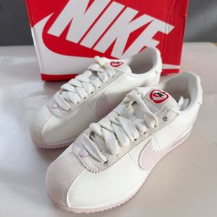 HV6012 女子情人节阿甘白粉运动休闲跑步鞋 161 Cortez Nike耐克
